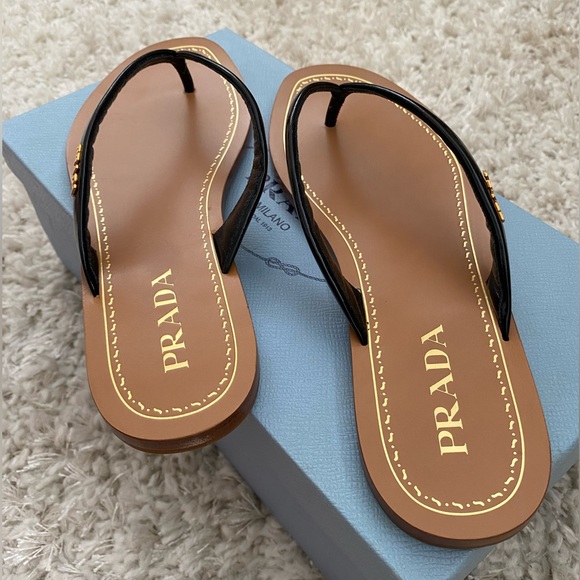 Prada Patent Leather Sandals NWT & Box - Picture 3 of 12